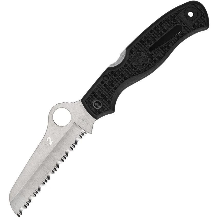 Spyderco 89SBK Atlantic Salt Lockback Folding Pocket Knife 1 Spyderco 89SBK Atlantic Salt Lockback Folding Pocket Knife