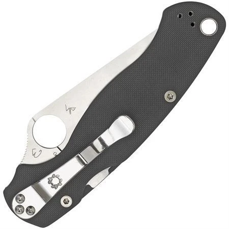 Spyderco 81GPDGY2 Para Military Maxamet Tool Steel Blade Knife With Gray G10 Handle 2 Spyderco 81GPDGY2 Para Military Maxamet Tool Steel Blade Knife With Gray G10 Handle - Image 2