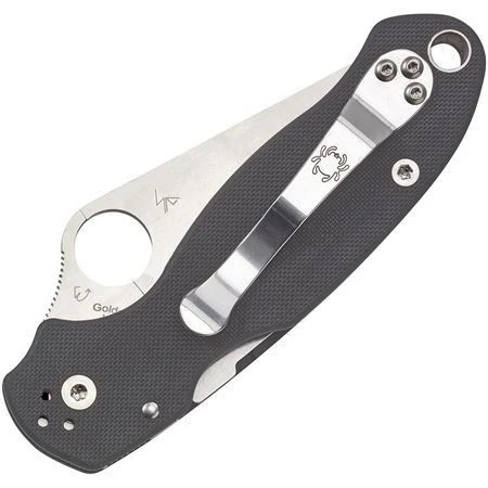 Spyderco 223GPDGY Para 3 Compression Lock CPM S30V Stainless Blade Knife With Gray G10 Handle 2 Spyderco 223GPDGY Para 3 Compression Lock CPM S30V Stainless Blade Knife With Gray G10 Handle - Image 2