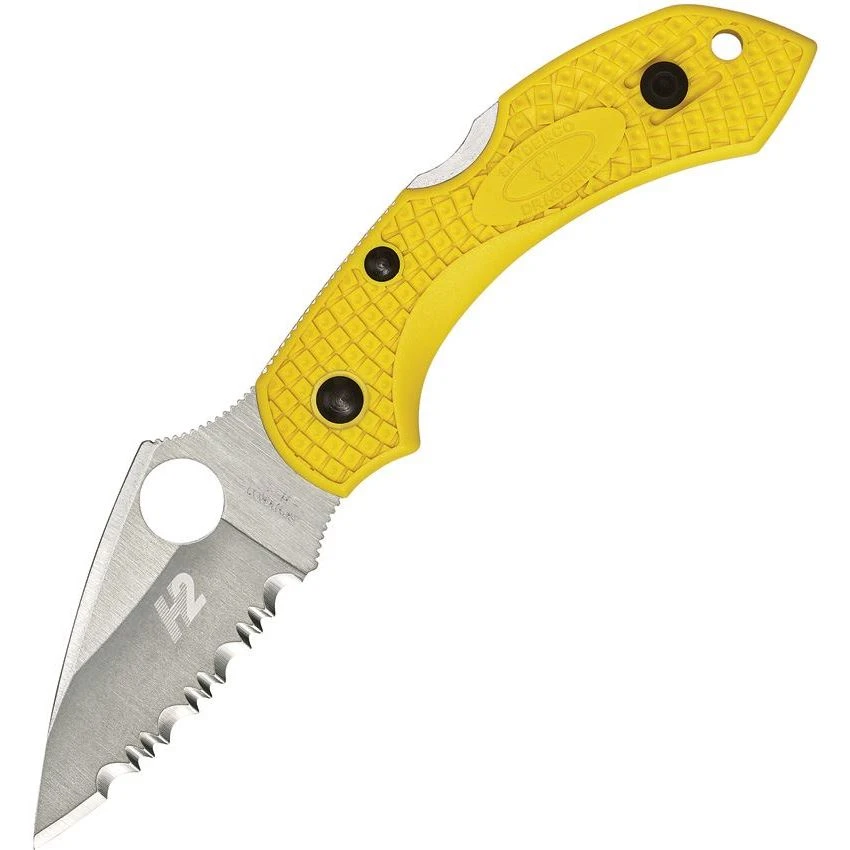 Spyderco 28SYL2 Dragonfly 2 Lockback Folding Pocket Knife 1 Spyderco 28SYL2 Dragonfly 2 Lockback Folding Pocket Knife