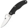 Spyderco 94PBK3 UK Pen Folding Pocket Black Knife With Black FRN Handle