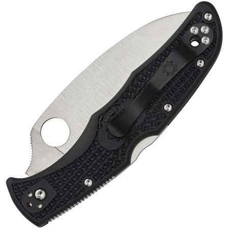 Spyderco 10FSWCBK Endura 4 Lockback Knife With Black Texture FRN Handle 2 Spyderco 10FSWCBK Endura 4 Lockback Knife With Black Texture FRN Handle - Image 2