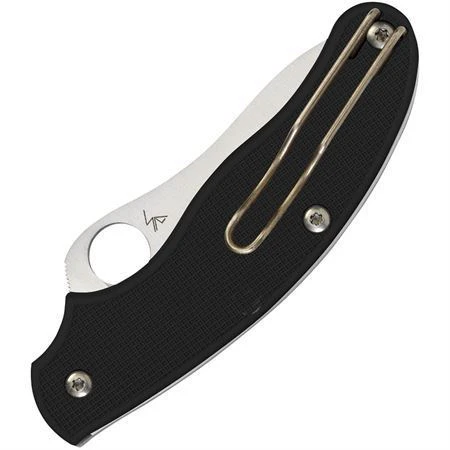 Spyderco 94PBK3 UK Pen Folding Pocket Black Knife With Black FRN Handle 2 Spyderco 94PBK3 UK Pen Folding Pocket Black Knife With Black FRN Handle - Image 2
