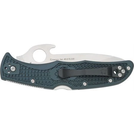 Spyderco 10PGYW Endura 4 Lockback Knife Wave 2 Spyderco 10PGYW Endura 4 Lockback Knife Wave - Image 2