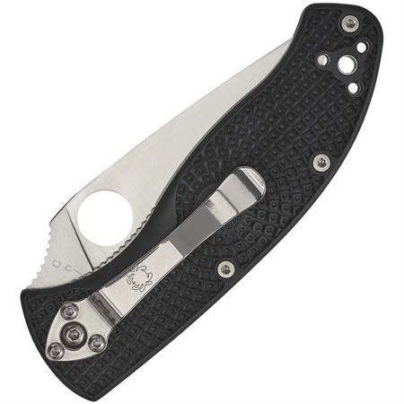 Spyderco 122PBK Tenacious Linerlock Knife Black 2 Spyderco 122PBK Tenacious Linerlock Knife Black - Image 2