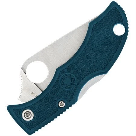 Spyderco LFP3K390 Ladybug Lockback Knife Blue 2 Spyderco LFP3K390 Ladybug Lockback Knife Blue - Image 2