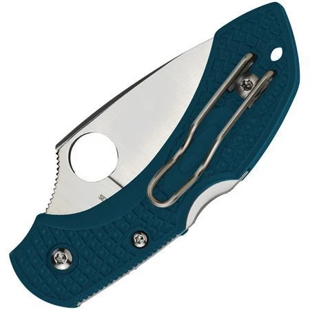 Spyderco 28FP2K390 Dragonfly 2 Lockback Knife Blue 2 Spyderco 28FP2K390 Dragonfly 2 Lockback Knife Blue - Image 2