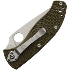 Spyderco 122POD Tenacious Linerlock Knife OD Green 3 Spyderco 122POD Tenacious Linerlock Knife OD Green -Spyderco Knives 155298