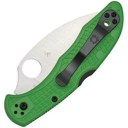 Spyderco 88FSWCGR2 Salt 2 Lockback Knife 2 Spyderco 88FSWCGR2 Salt 2 Lockback Knife - Image 2