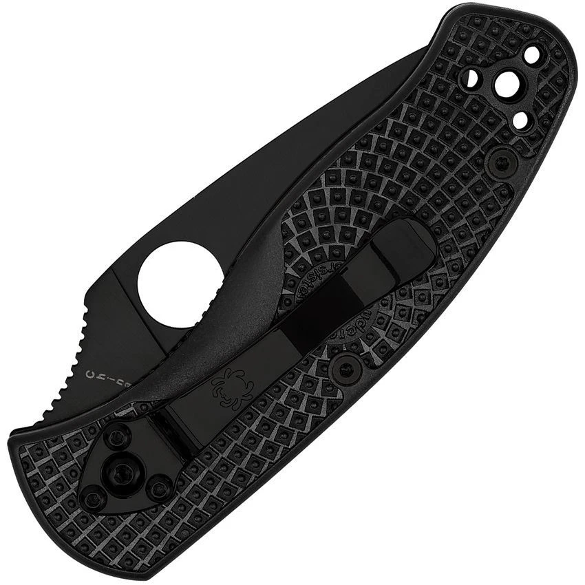 Spyderco 136SBBK Persistence Linerlock Black 2 Spyderco 136SBBK Persistence Linerlock Black - Image 2