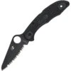 Spyderco 88SBBK2 Salt 2 Serrated Lockback Folding Pocket Knife