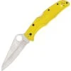 Spyderco 91PYL2 Pacific Salt 2 Lockback Knife Yellow