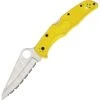Spyderco 91SYL2 Pacific Salt 2 Lockback Knife Yellow