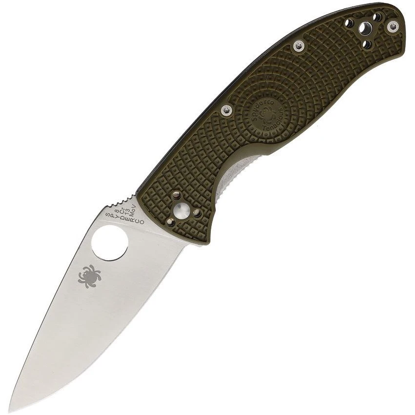 Spyderco 122POD Tenacious Linerlock Knife OD Green 1 Spyderco 122POD Tenacious Linerlock Knife OD Green