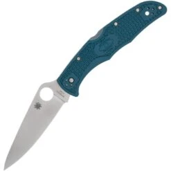 Spyderco 10FPK390 Endura 4 Lockback Knife Blue
