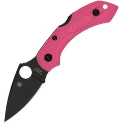 Spyderco 28FPPNS30VBK2 Dragonfly 2 Lockback Knife Pink Heal