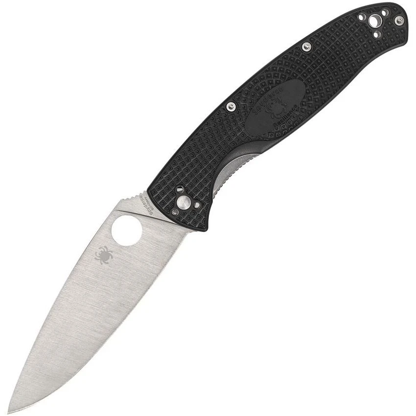 Spyderco 142PBK Resilience Knife Black 1 Spyderco 142PBK Resilience Knife Black