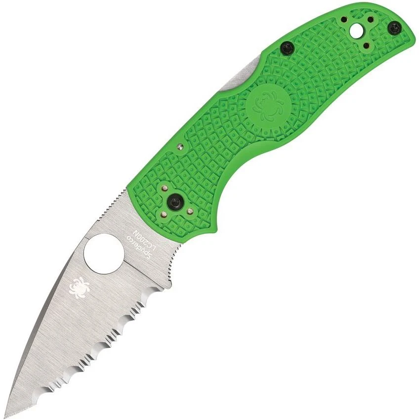 Spyderco 41SGR5 Native 5 Salt Lockback Green 1 Spyderco 41SGR5 Native 5 Salt Lockback Green